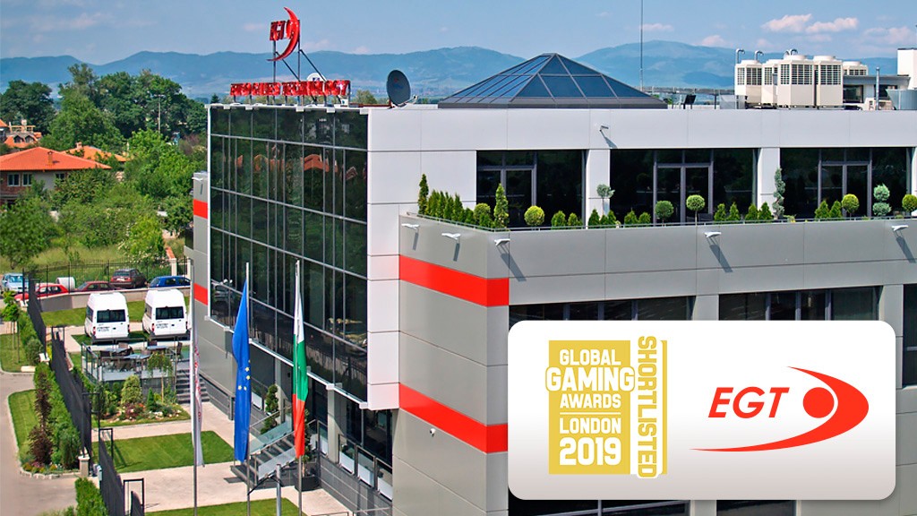 EGT will compete for Casino Supplier of the year