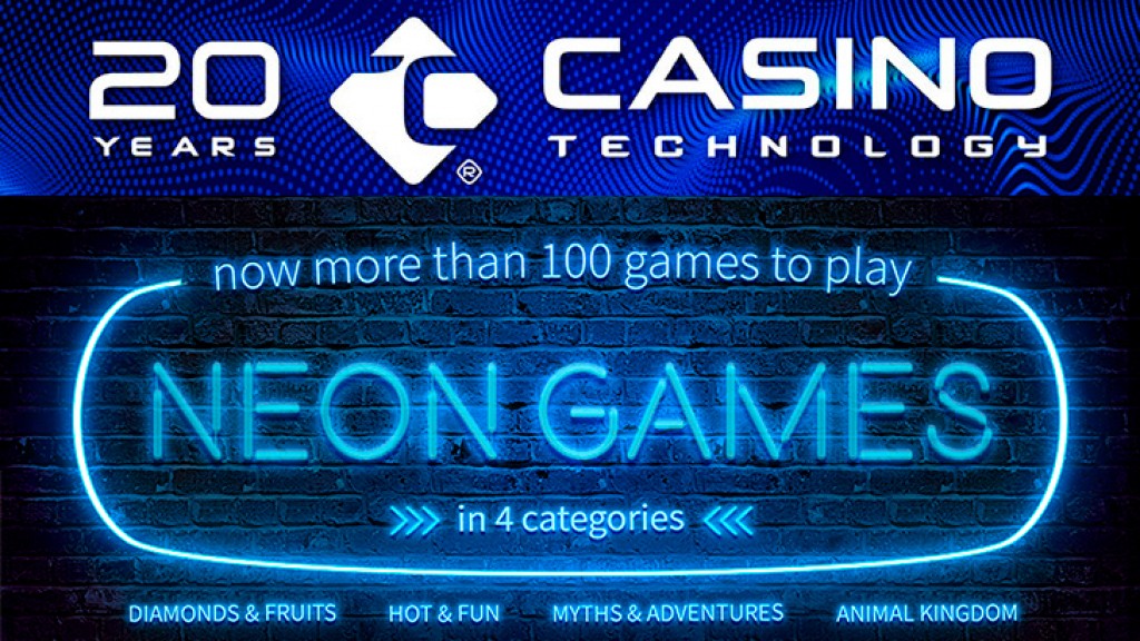 La próxima generación de NEON GAMES online por Casino Technology Interactive en ICE