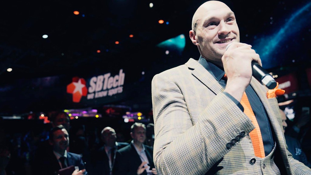 Boxing champion Tyson Fury and SBTech knock out competition with BIG BANG reveal at ICE 2019