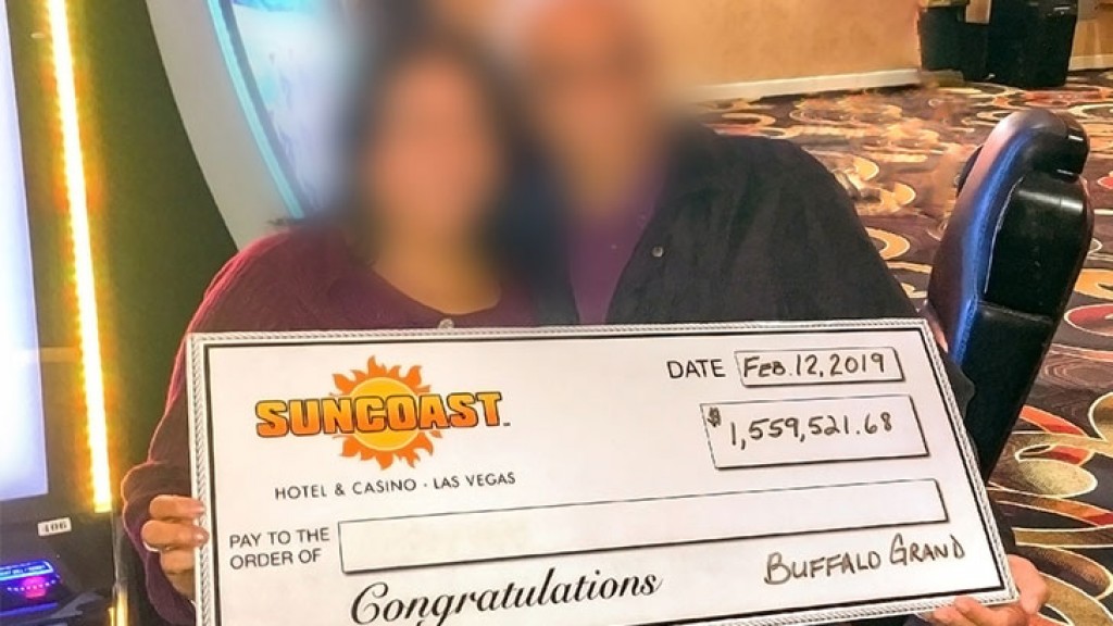 Las Vegas Valley Local Wins $1,559,521.68 Playing Aristocrat´s Buffalo Grand™ at Suncoast Hotel & Casino