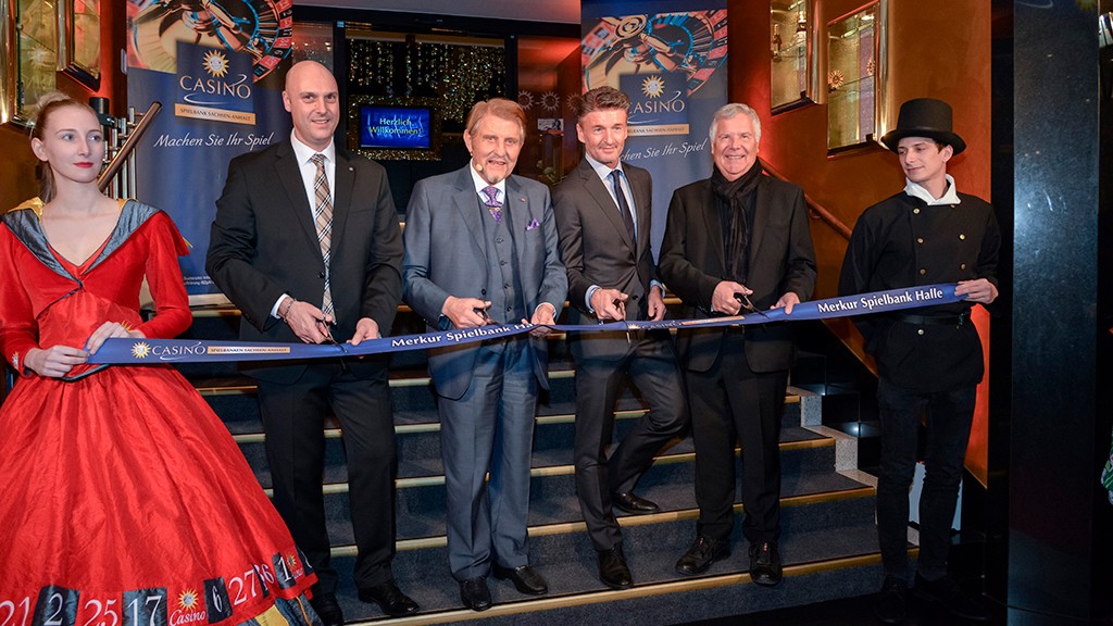 Merkur Spielbank inauguró una moderna sala de juegos en Halle
