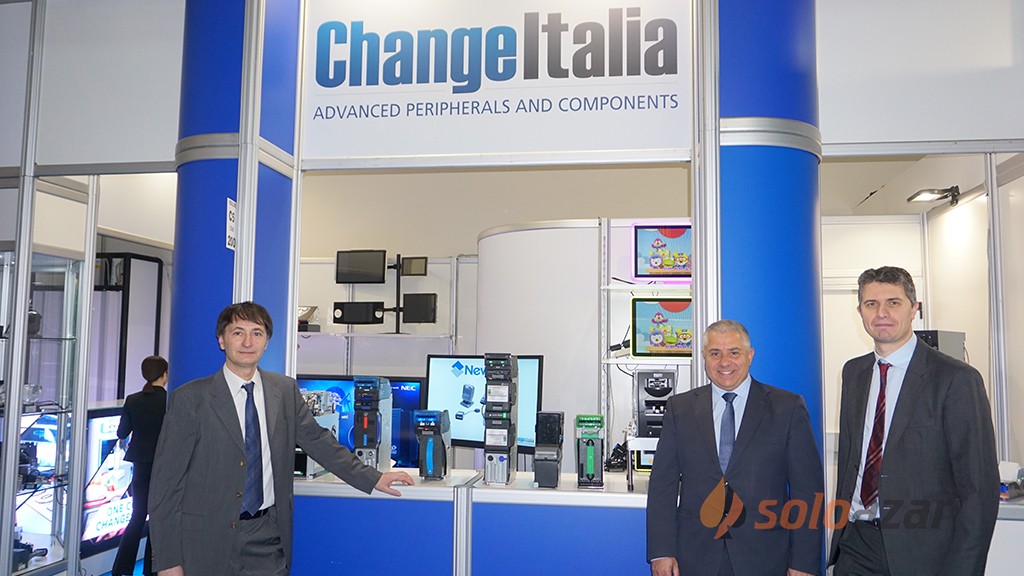 Change Italia exhibió nuevos productos de JCM en ENADA