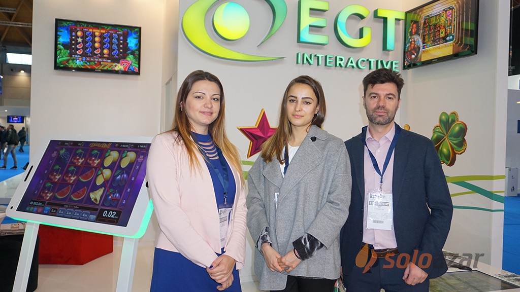EGT Interactive debutó en ENADA con su completa gama de productos