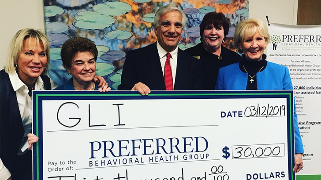 GLI® Gives Back to Local Community with Donation to Preferred Behavioral Health Group of Lakewood, N.J.