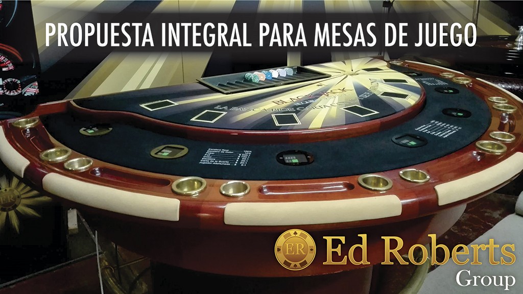 Ed Roberts ofrece un pack All In One: Progresivo + Online de Mesas + Player Tracking