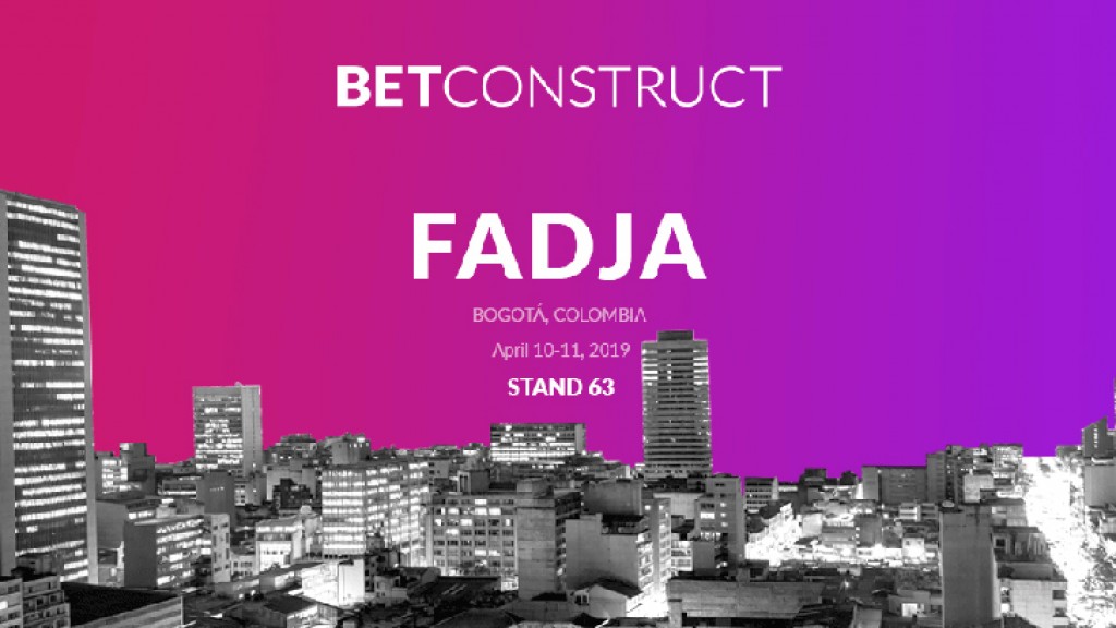BetConstruct presents its igaming offerings at FADJA 2019