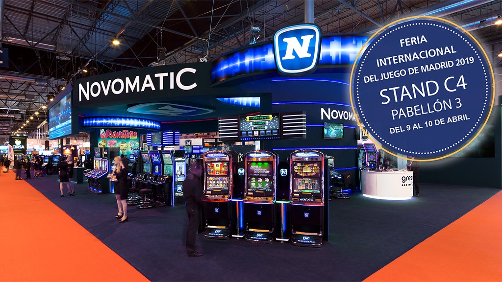 Novomatic España está listo para la Feria Internacional del Juego