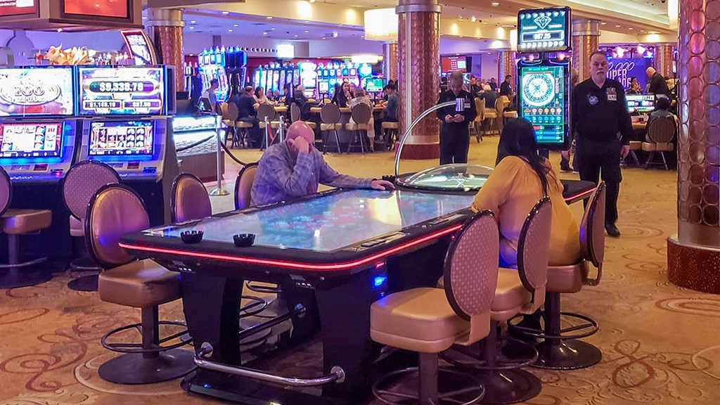 The Roulette Table T84 pleases the players of Fantasy Springs Resort Casino
