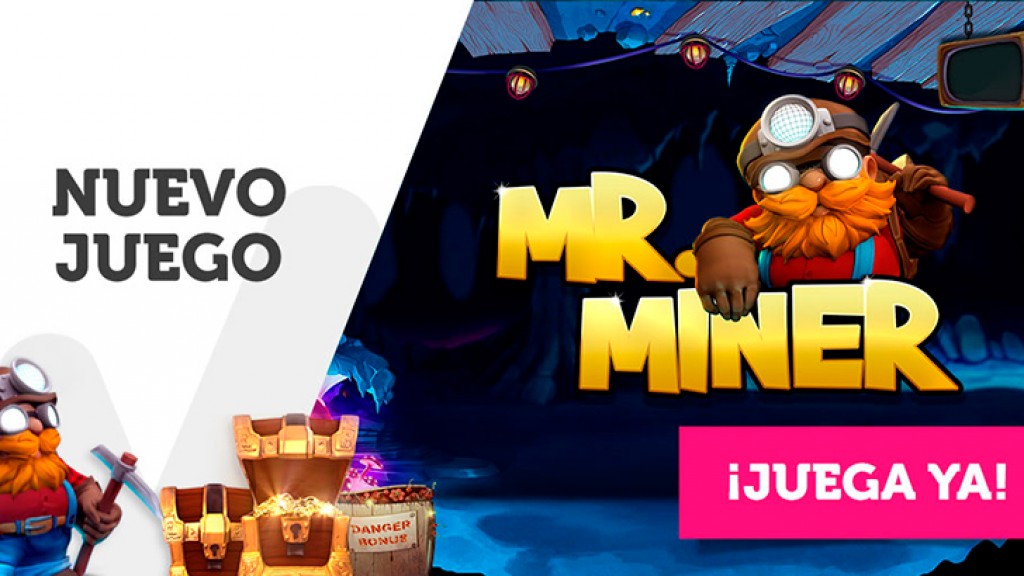 Mr Miner, the lastest game of R. Franco Digital, arribes at Wanabet