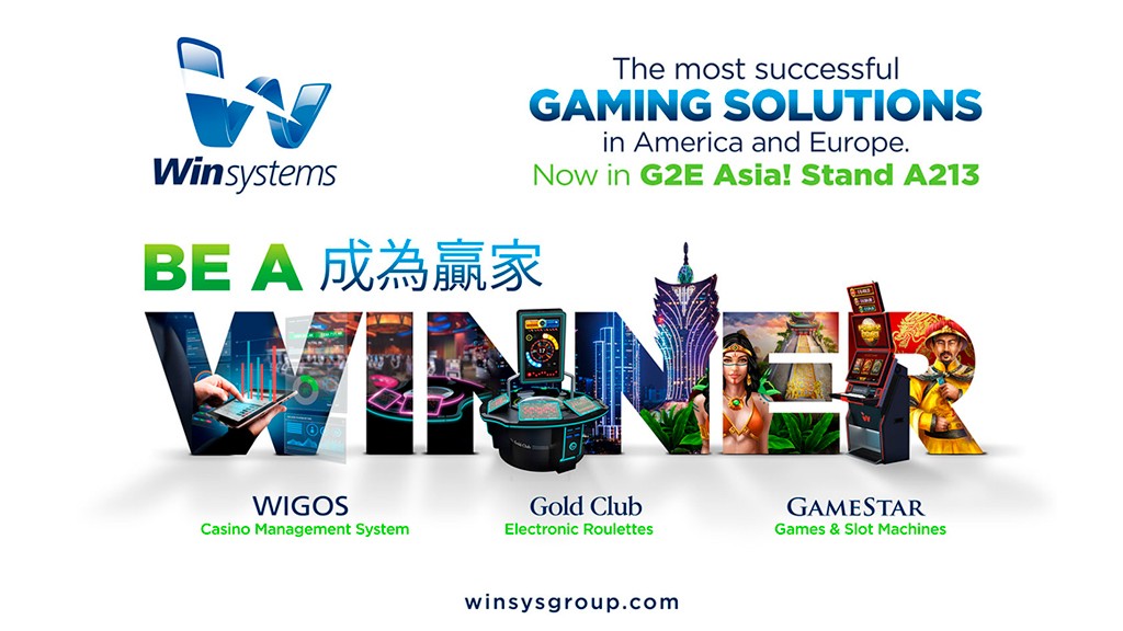Tras su éxito en América y Europa, Win Systems empieza en G2E su plan de expansión por Asia