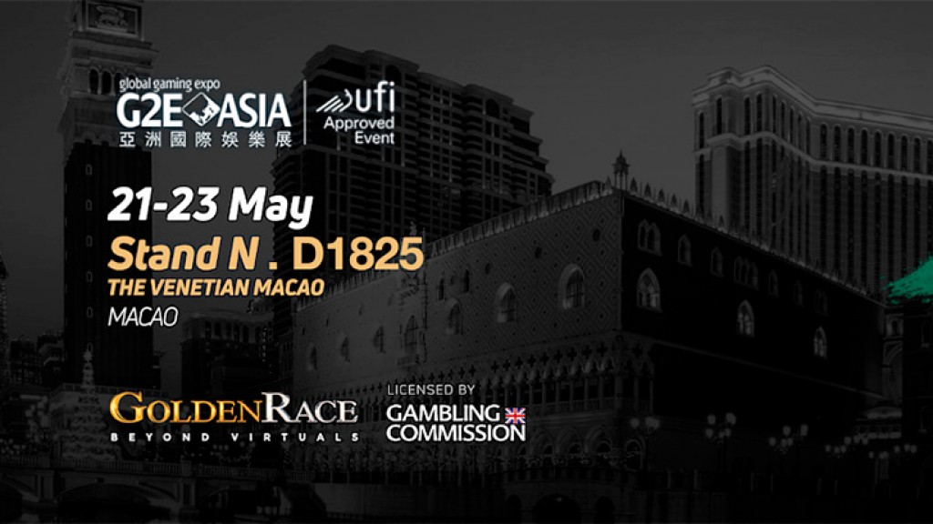  Golden Race will be present at G2E ASIA 2019 