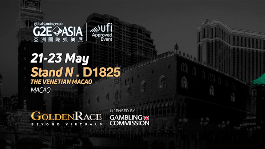 Golden Race estará presente en G2E ASIA 2019