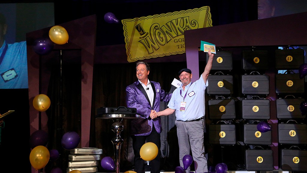 It´s A Wrap! WILLY WONKA GOLDEN TICKET™ Multi-State Lottery Game And BILLION DOLLAR CHALLENGE® Events A Sweet Success