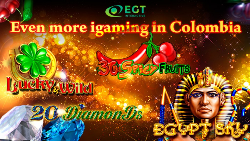 EGT Interactive tiene un nuevo grupo de video slots certificados para Colombia