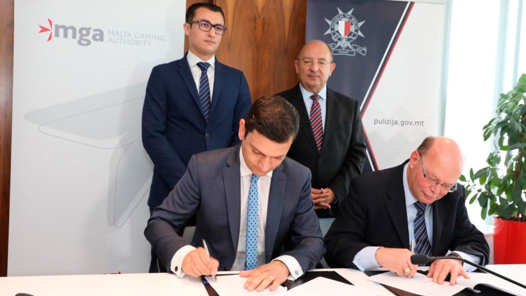 The Malta Gaming Authority signs Memorandum of Understanding with the Malta Police Force