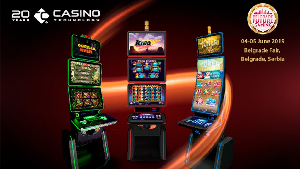 EZ MODULO™ SLOT machines and CMS RHINO™ premiered at BELGRADE GAMING SHOW