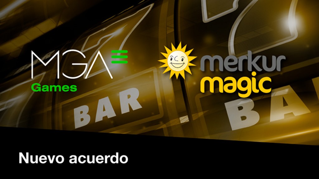 MGA Games firma con Merkurmagic y afianza su posicionamiento en el mercado español 