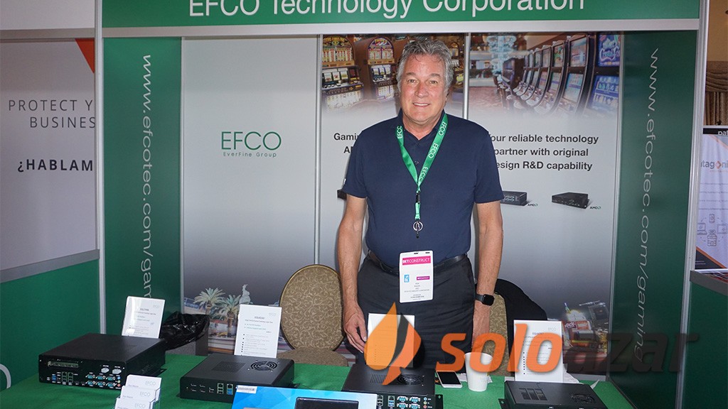 EFCO introduced its gaming logic boxes at Juegos Miami