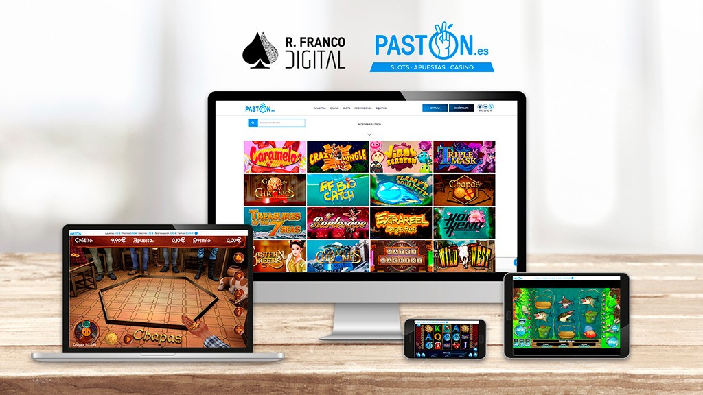 PASTÓN anuncia su acuerdo con el grupo R Franco Digital para ofrecer sus slots