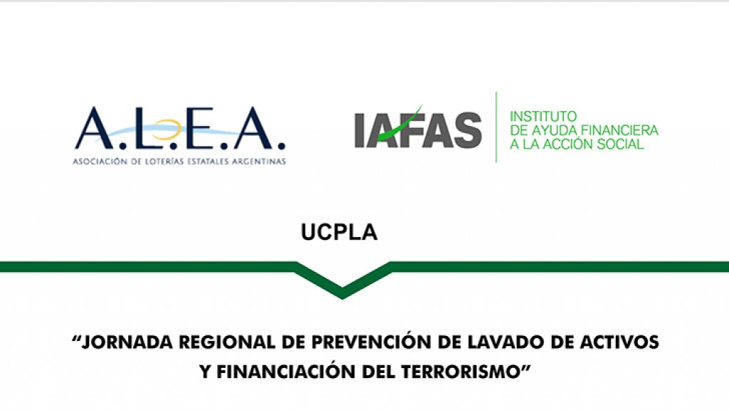 ALEA y IAFAS invitan participar de la Jornada de Prevención de Lavado de Activos y Financiación del Terrorismo en Paraná