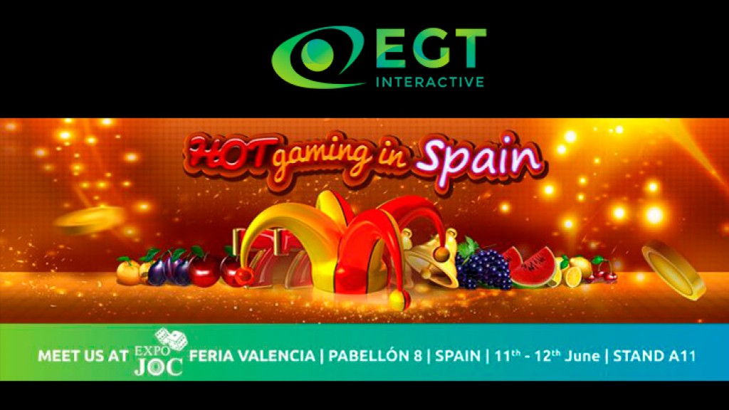EGT Interactive again as an exhibitor at ExpoJoc Valencia