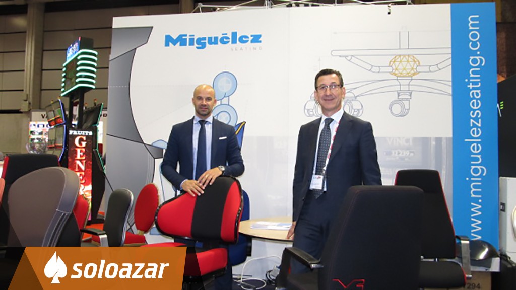 Miguélez Seating llevó sus productos a Expojoc 2019