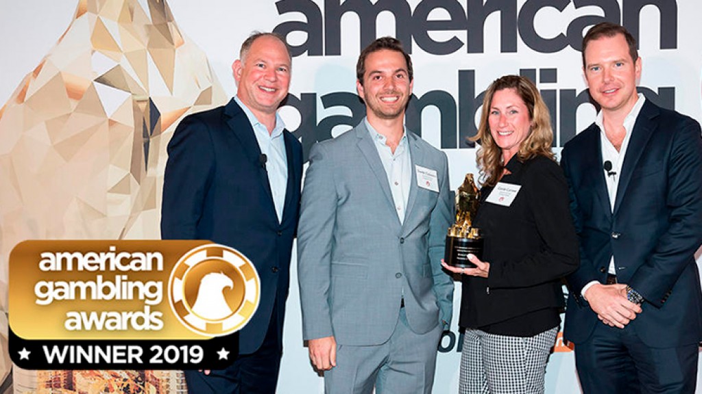 Evolution wins Service Provider of the Year Award at the American Gambling Awards in New Jersey