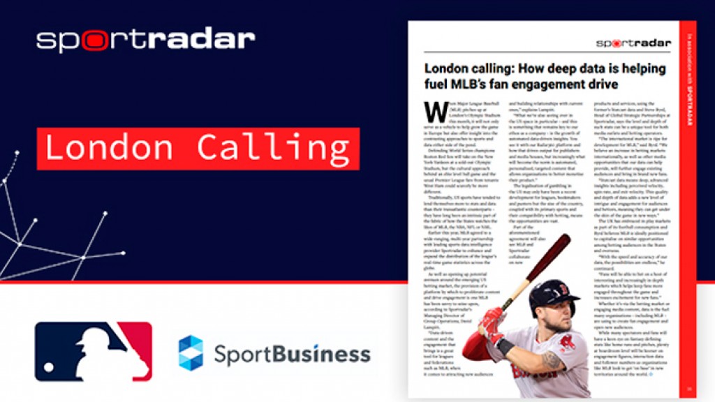 London Calling: How deep data is helping fuel MLB´s fan engagement drive 