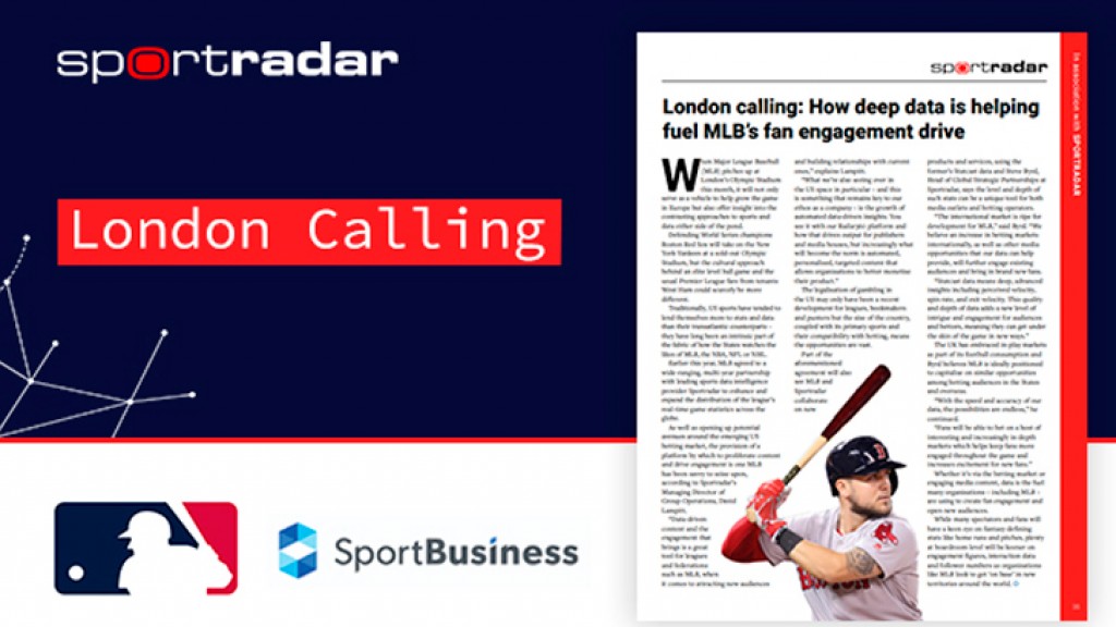 London Calling: How deep data is helping fuel MLB´s fan engagement drive