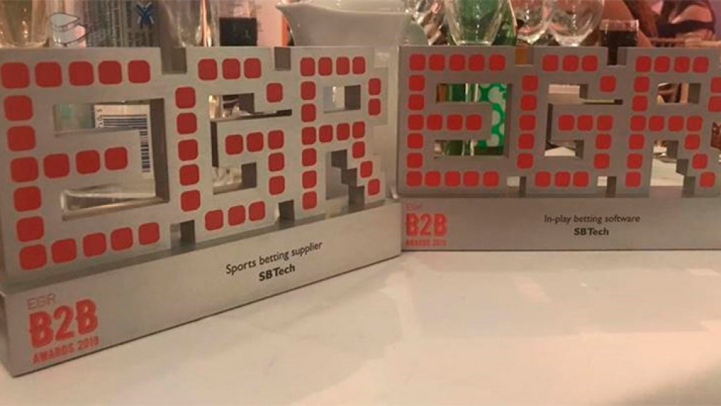 SBTech named Sports Betting Supplier of the Year at EGR B2B Awards 2019