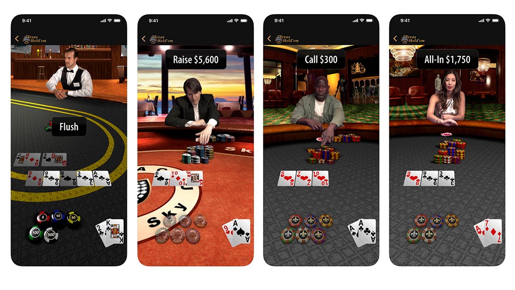 Apple vuelve a publicar una versión re-hecha del juego Texas Hold´em, gratis en la App Store