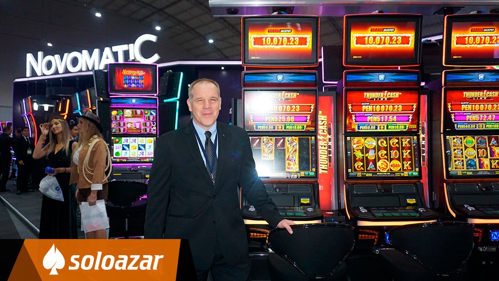 Novomatic llevó sus productos a PGS 2019