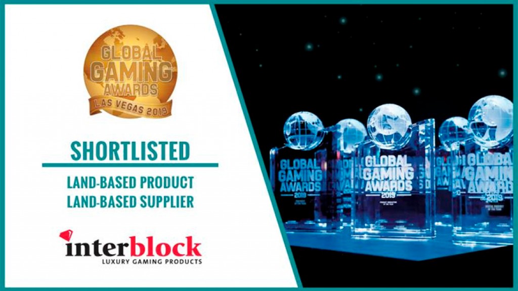 Interblock Shortlisted for Three Global Gaming Awards