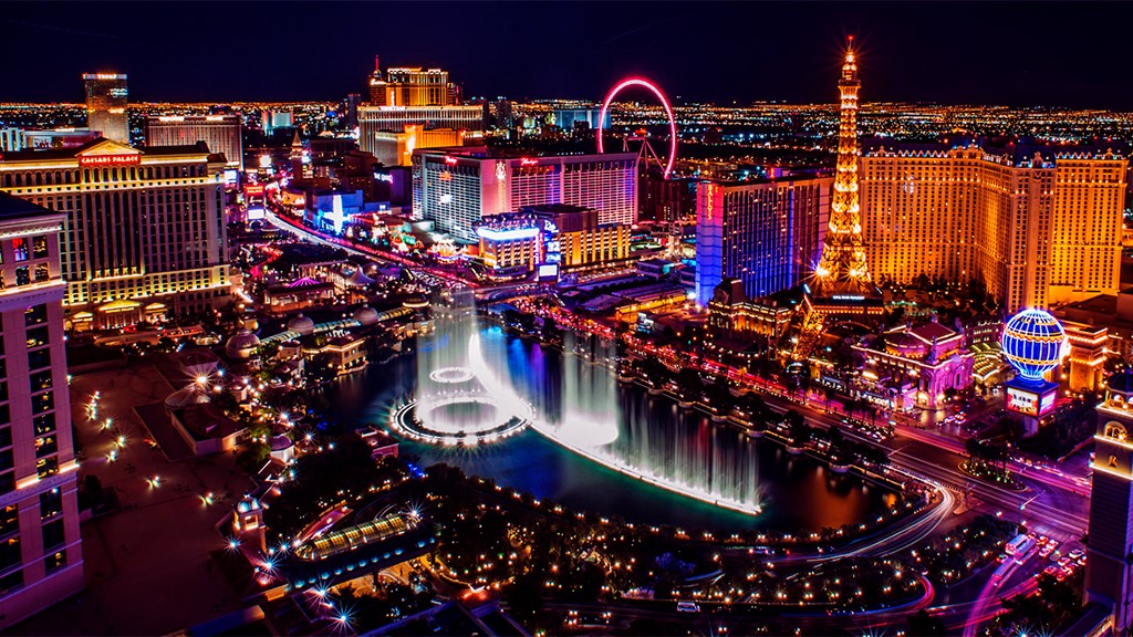 Las Vegas shows signs of reawakening a year after pandemic began