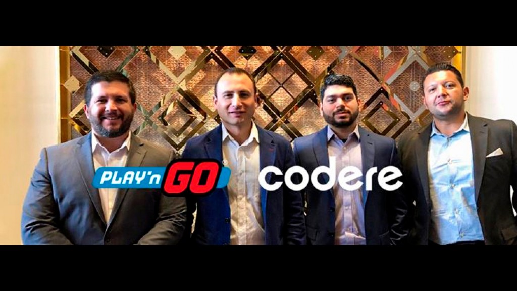 Codere y Play´n GO firman un acuerdo global