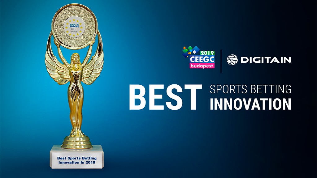 Digitain gana como Mejor Innovación en Apuestas Deportivas en los CEEGC Awards 2019