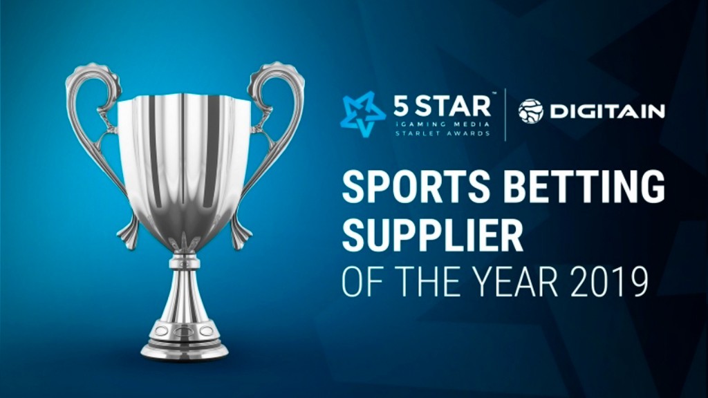 Digitain wins Sports Betting Supplier of the Year at 2019 Starlet Awards