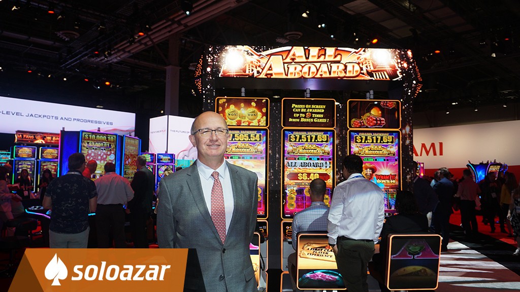 Konami exhibió sus productos en G2E Las Vegas