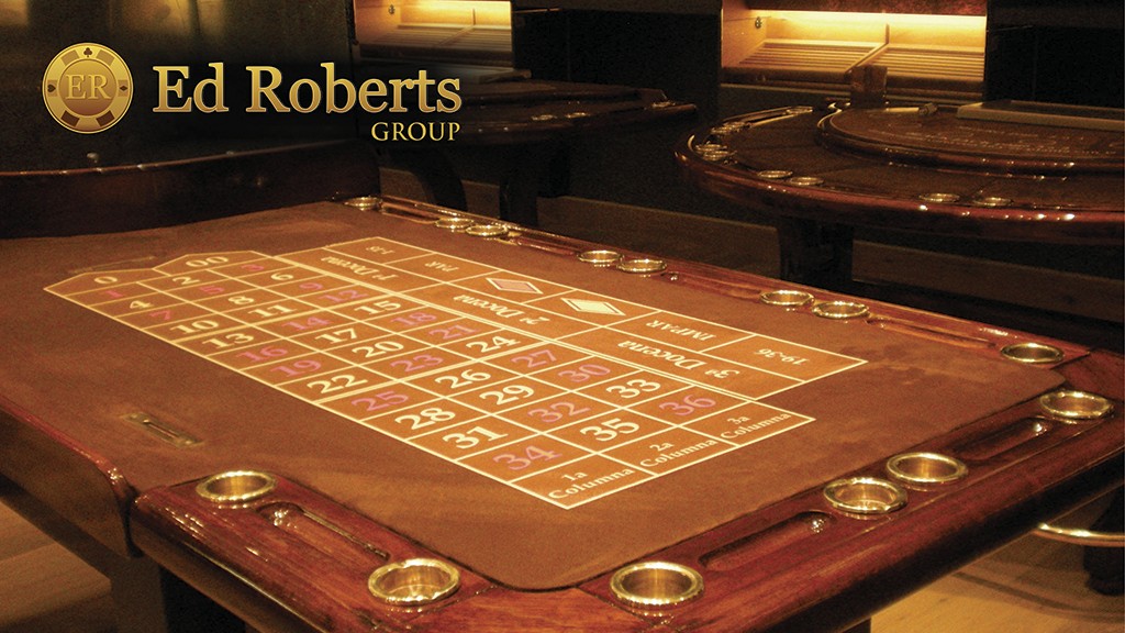 ED ROBERTS desarrolla mesas de diseño para los casinos más exigentes