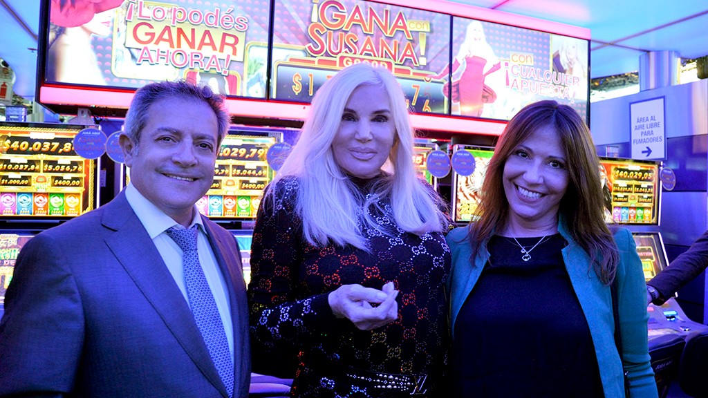 Aristocrat trae el popular juego progresivo Gana con Susana™ al casino Buenos Aires