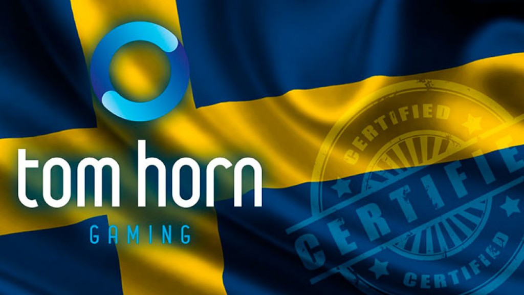 Tom Horn Gaming secures approval to supply its content in Sweden
