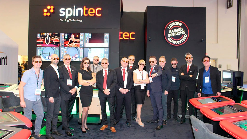 Spintec  tuvo una destacada presencia en G2E Las Vegas 2019