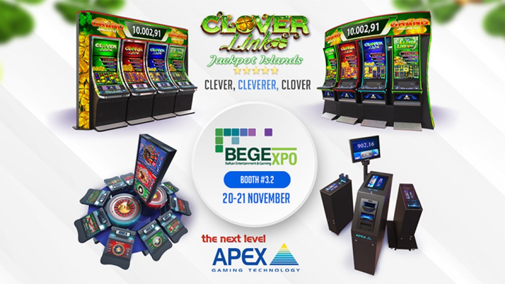 Clover Link from Apex Gaming to take Centre stage at BEGE