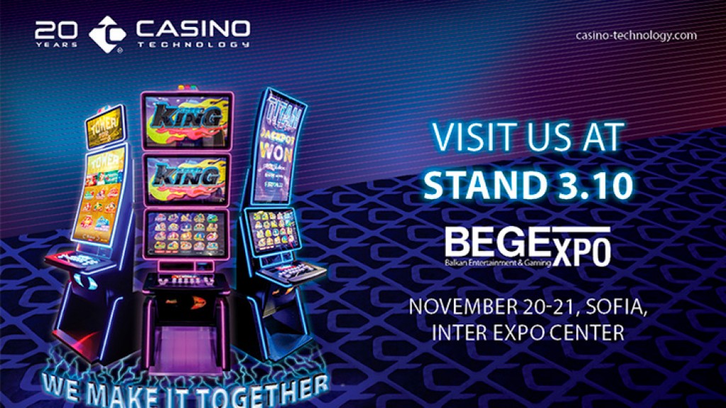 Casino Technology showcases its latest product entries at BEGE Expo