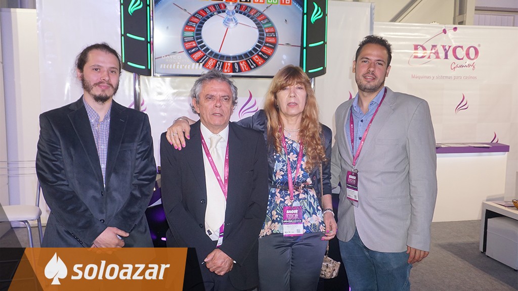 Dayco Gaming exhibited its slot roulette Nativa III in SAGSE Buenos Aires