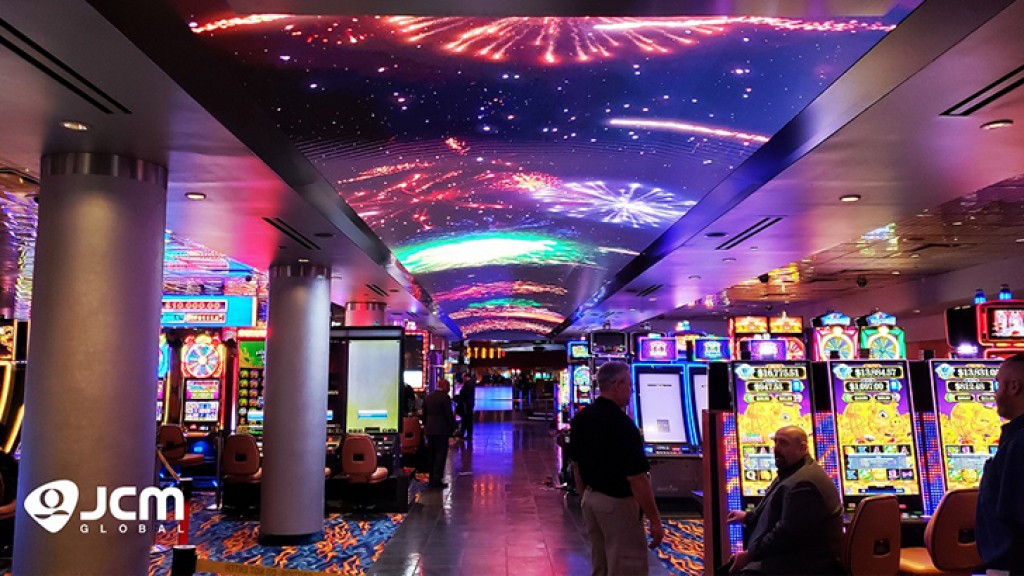 JCM Global® creates stunning new experience for MotorCity Casino Hotel’s guests