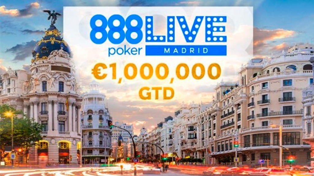 800.000€ garantizados en el Torneo Principal del 888poker LIVE Madrid
