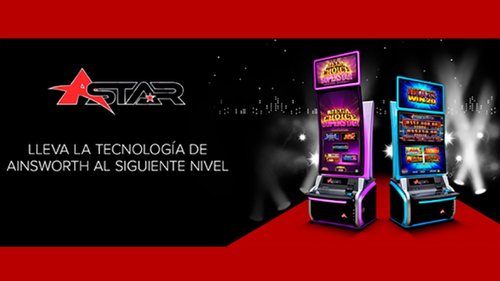 Ainsworth se prepara a lanzar la impresionante nueva línea de gabinetes A-Star™