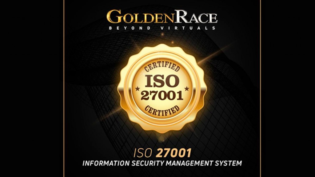 Golden Race obtains iso 27001:2013 certification
