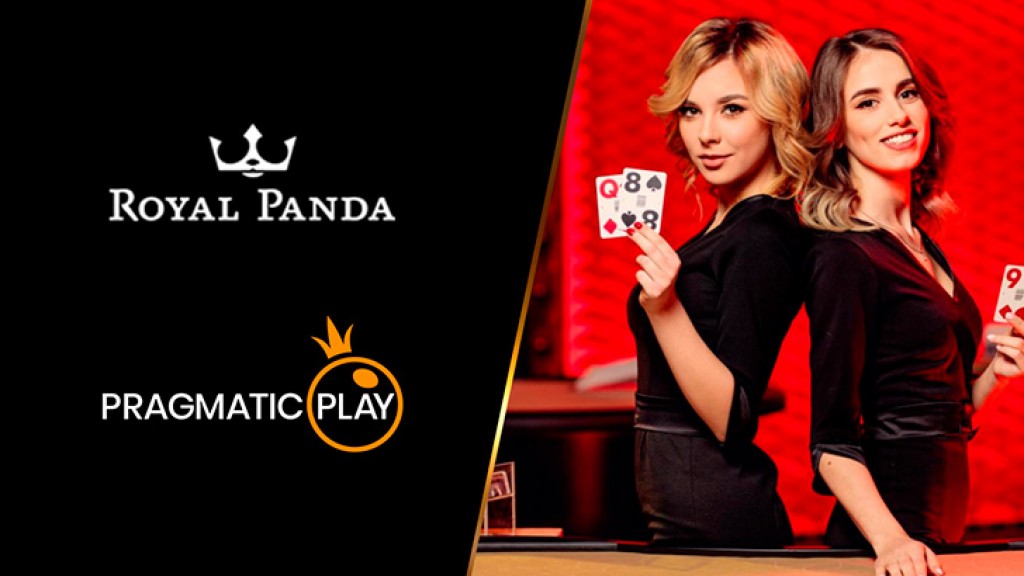 Pragmatic Play´s live casino products available with Royal Panda